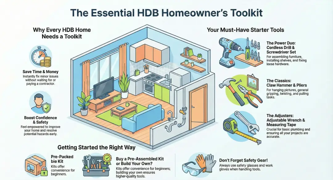 Essential Handyman Toolkits Every HDB Owner Needs